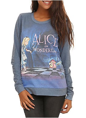 Alice in Wonderland Pullover Top