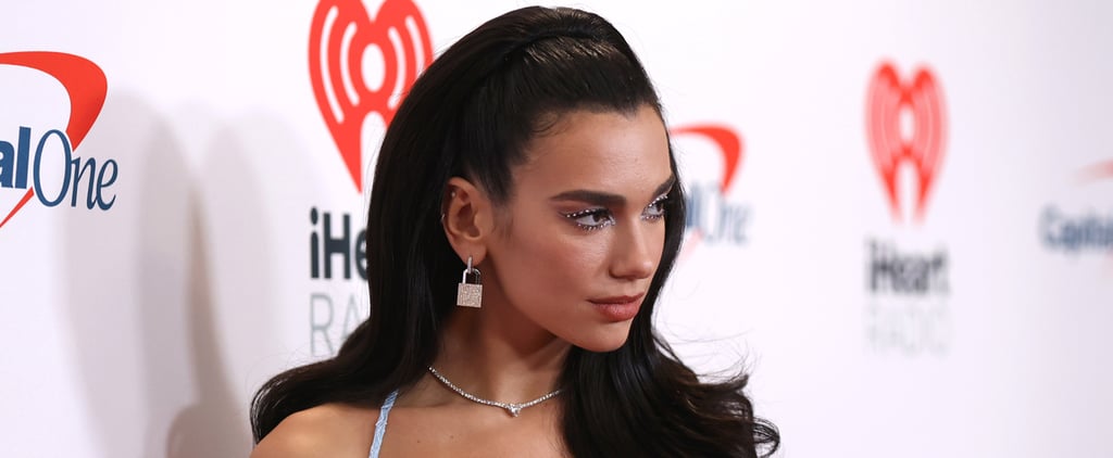 Dua Lipa Is Serving Mermaid Vibes in a Sequin One-Piece Swimsuit