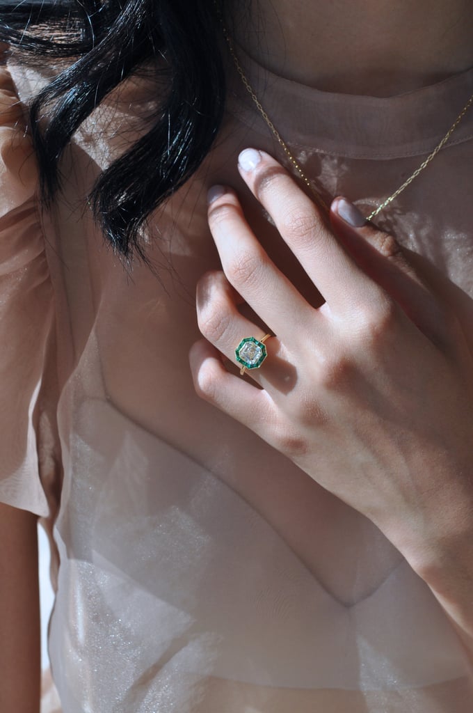 Ashley Zhang Vendome Emerald 2.52 Asscher Ring