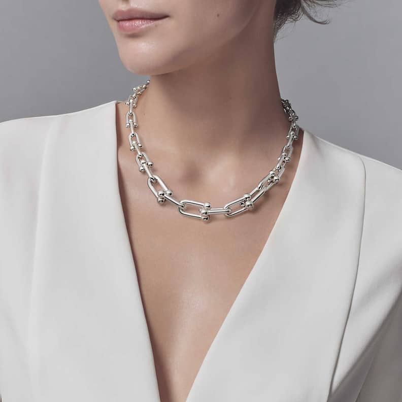 Tiffany chunky chain outlet necklace