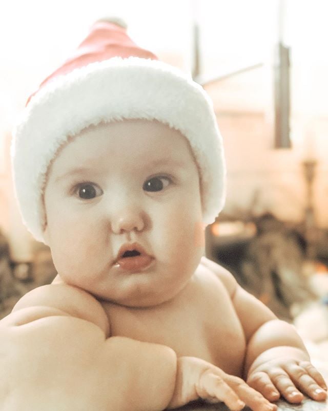 Baby Dressed as Elf on the Shelf 2018