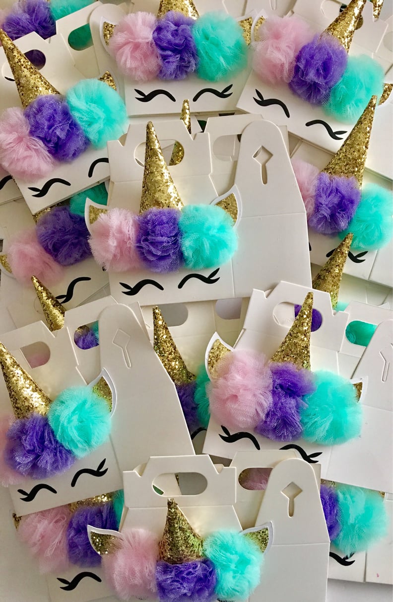 Unicorn Horn Treat Boxes