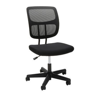OFM Adjustable Armless Mesh Office Chair
