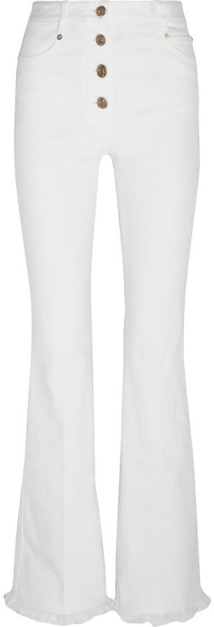 Sonia Rykiel High-Rise Button Fly Flared Jeans ($670)