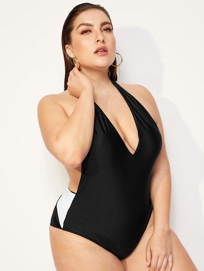 shein plus swimwear