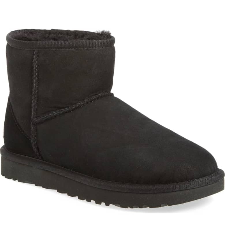 For Post Class Coziness: UGG Classic Mini II Genuine Shearling Lined Boot