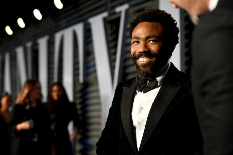 BEVERLY HILLS, CA - MARCH 04:  Donald Glover attends the 2018 Vanity Fair Oscar Party hosted by Radhika Jones at Wallis Annenberg Center for the Performing Arts on March 4, 2018 in Beverly Hills, California.  (Photo by Mike Coppola/VF18/Getty Images for V