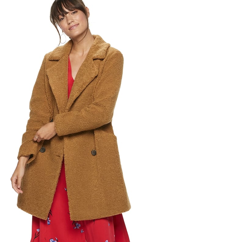 POPSUGAR at Kohl's Teddy Coat