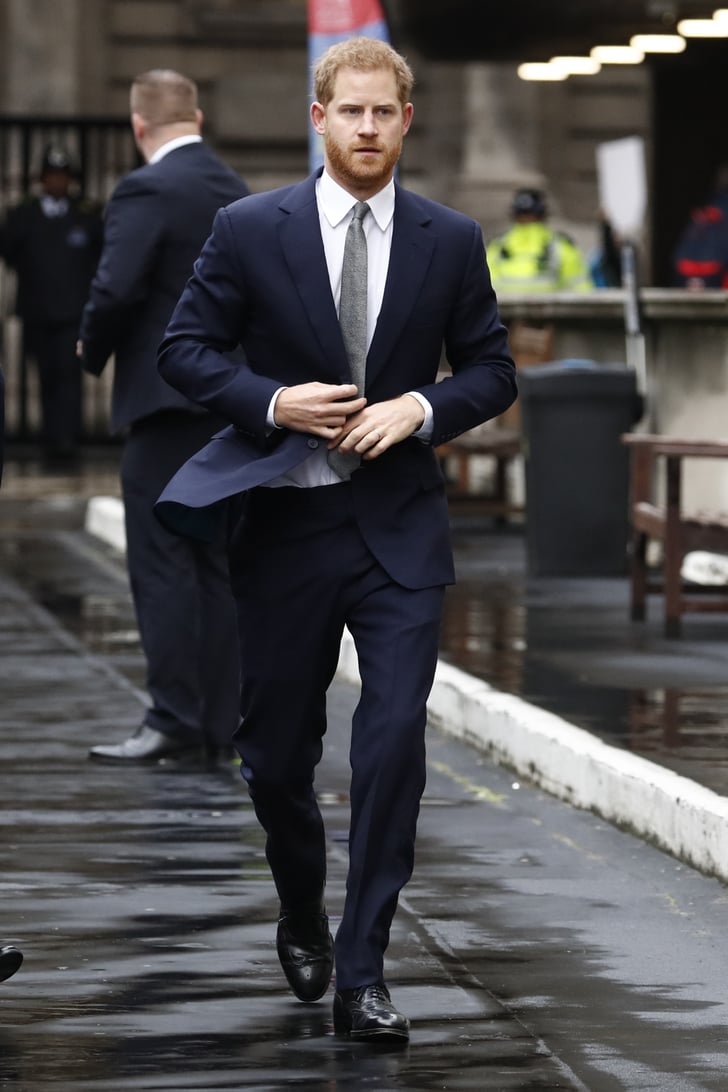 Prince Harry Visits King's College London March 2019 | POPSUGAR ...