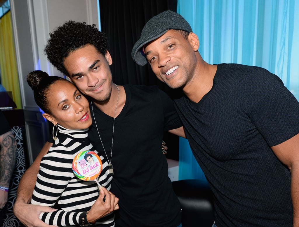 On Saturday, Jada Pinkett Smith joined Will Smith at his son Trey "'DJ AcE" Smith's birthday celebration in Las Vegas.