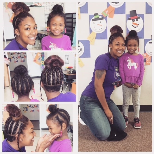 Texas Teacher Wears the Same Hairstyle as Student