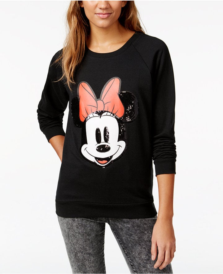 Minnie Mouse Sequin Graphic Sweatshirt