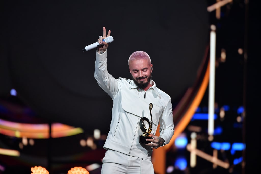 J Balvin Wins Global Icon Award at Premio Lo Nuestro