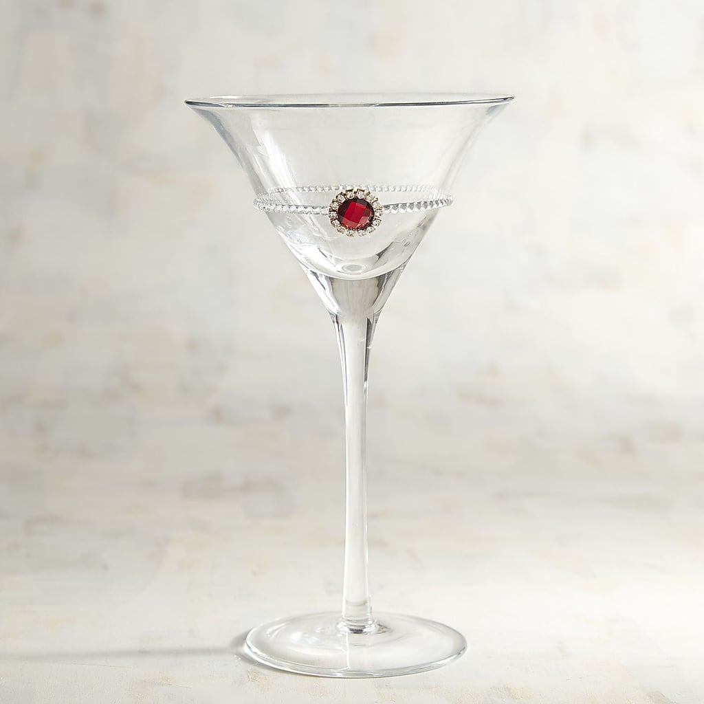 Caroline Red Jewel Martini Glass ($7, originally $9)