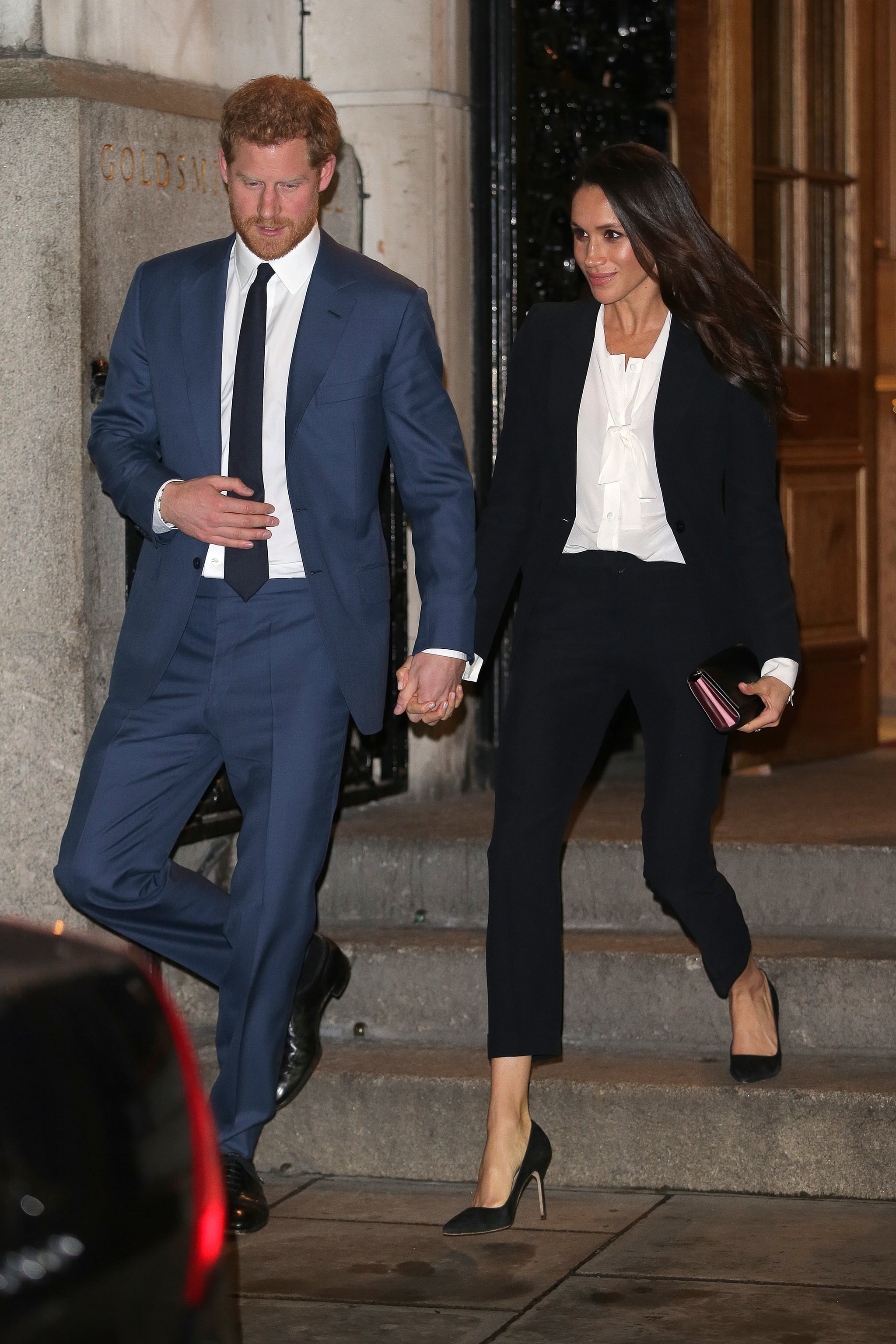 Prince Harry and Meghan Markle See Hamilton in London POPSUGAR