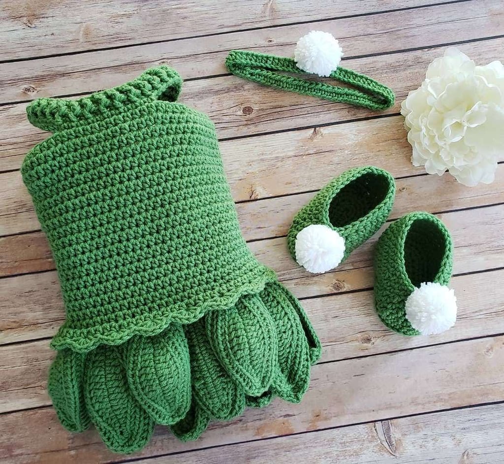 Tinkerbell Crocheted Costume