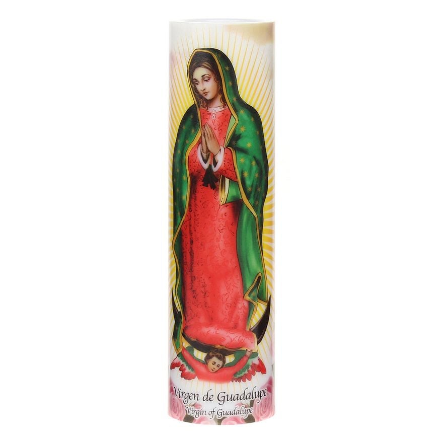 Virgin of Guadalupe Flameless LED Prayer Candle (20) Jane the Virgin
