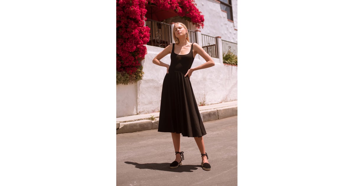 Reformation Rou Midi Fit & Flare Dress, 35 Lightweight Travel Dresses So  Easy to Pack, They'll Dominate Your Holiday Suitcase