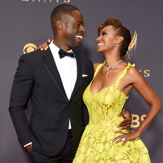 Sterling K. Brown and Ryan Michelle Bathe at 2017 Emmys