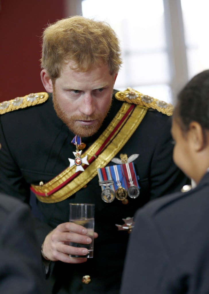 Prince Harry Royal Military School Pictures September 2015 POPSUGAR