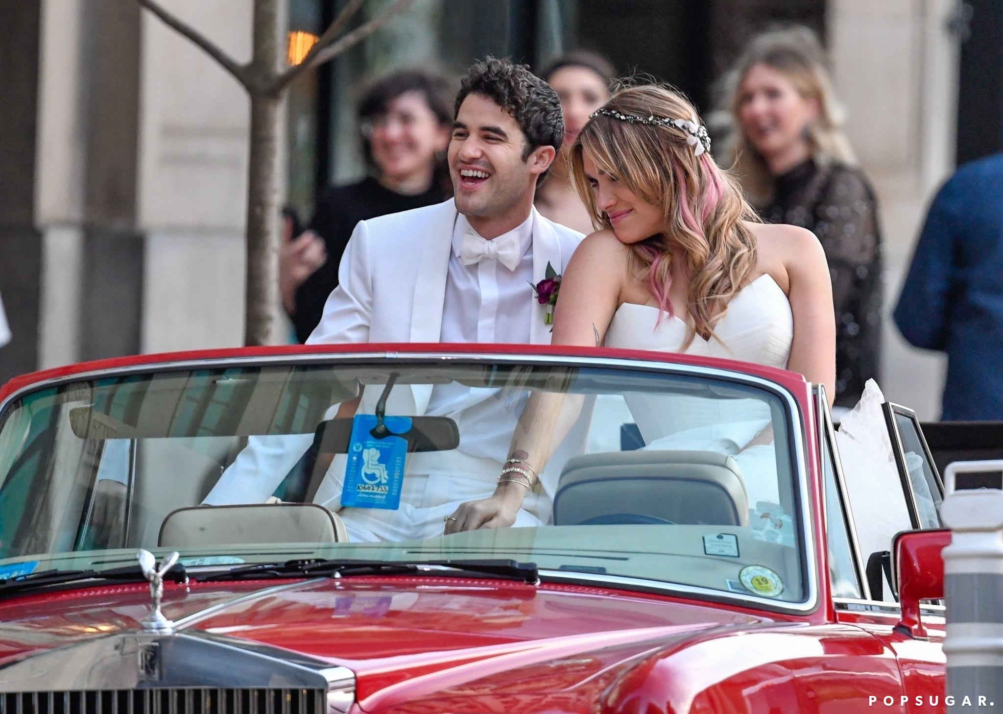 Darren Criss And Mia Swier Wedding Pictures Popsugar Celebrity Uk