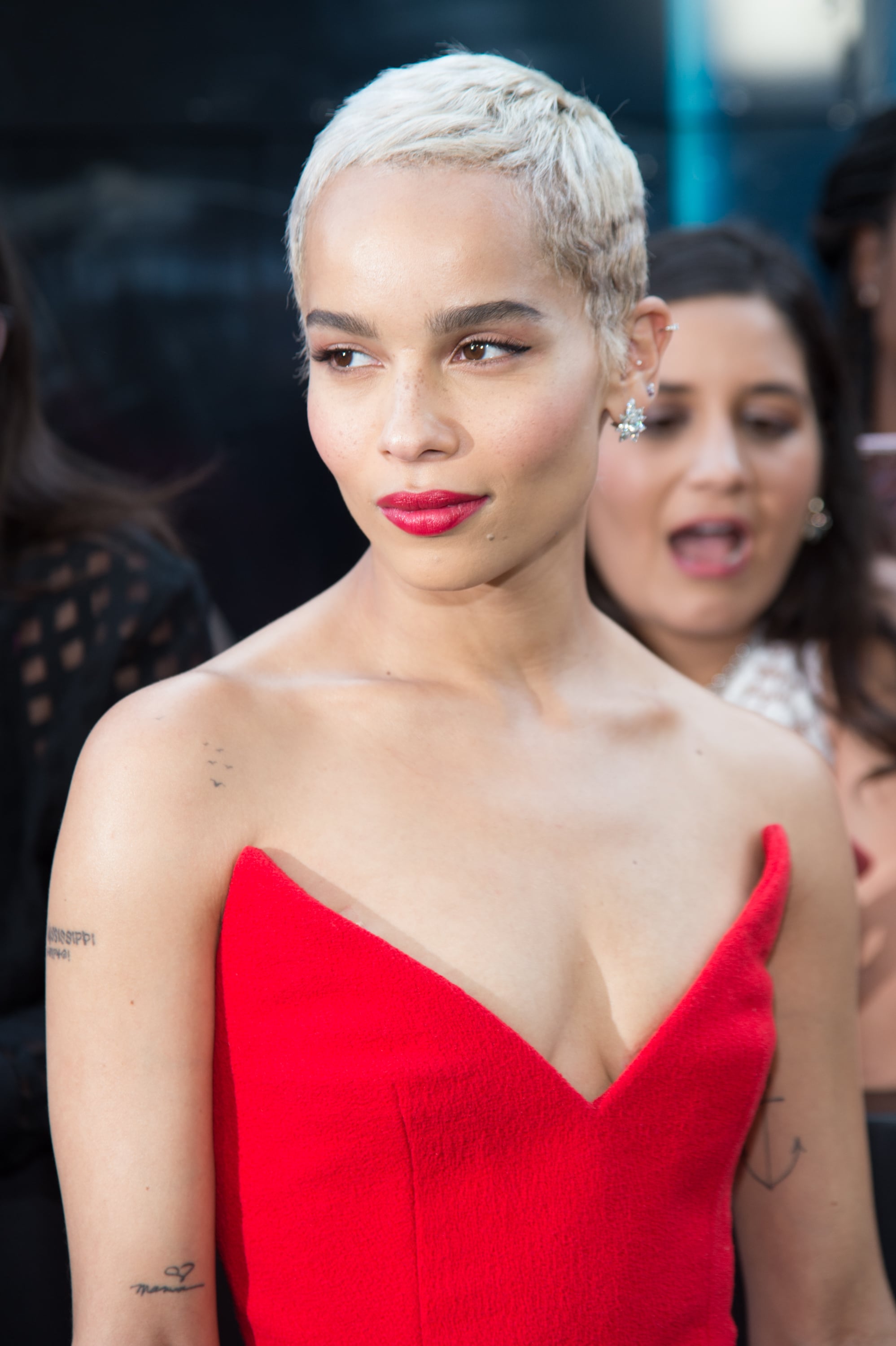 Zoe Kravitz 25 Gorgeous Celebrity Tattoos You Ll Want To Bring To An Ink Artist Asap Popsugar Celebrity Photo 23