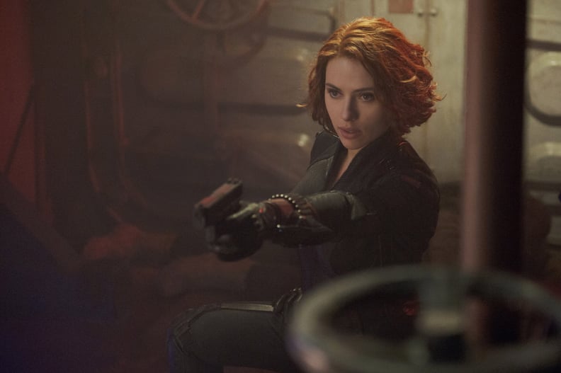 AVENGERS: AGE OF ULTRON,  Scarlett Johansson, 2015. ph: Jay Maidment/Walt Disney Pictures/courtesy Everett Collection