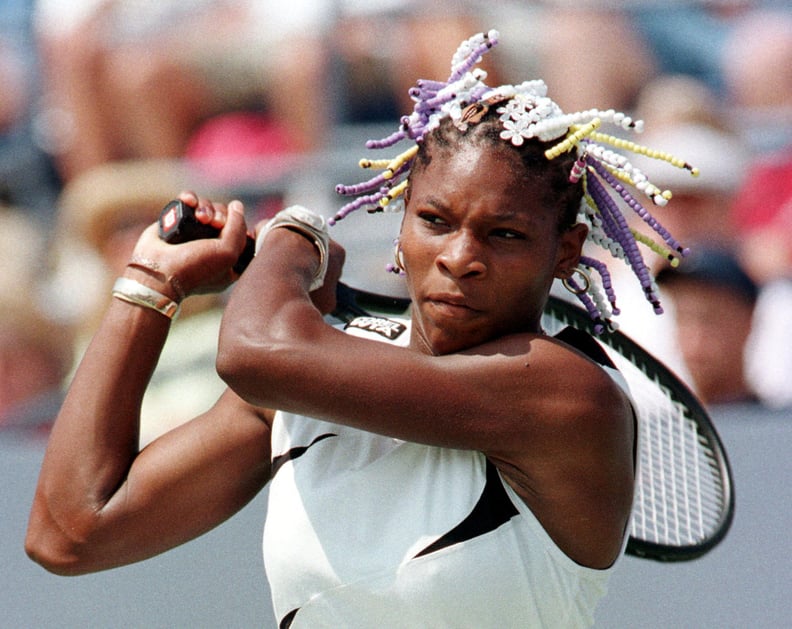 Serena Williams Competing at the US Open in 1998