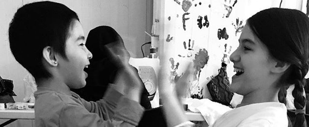 Katie Holmes and Suri Cruise Refugee Camp Photos March 2019