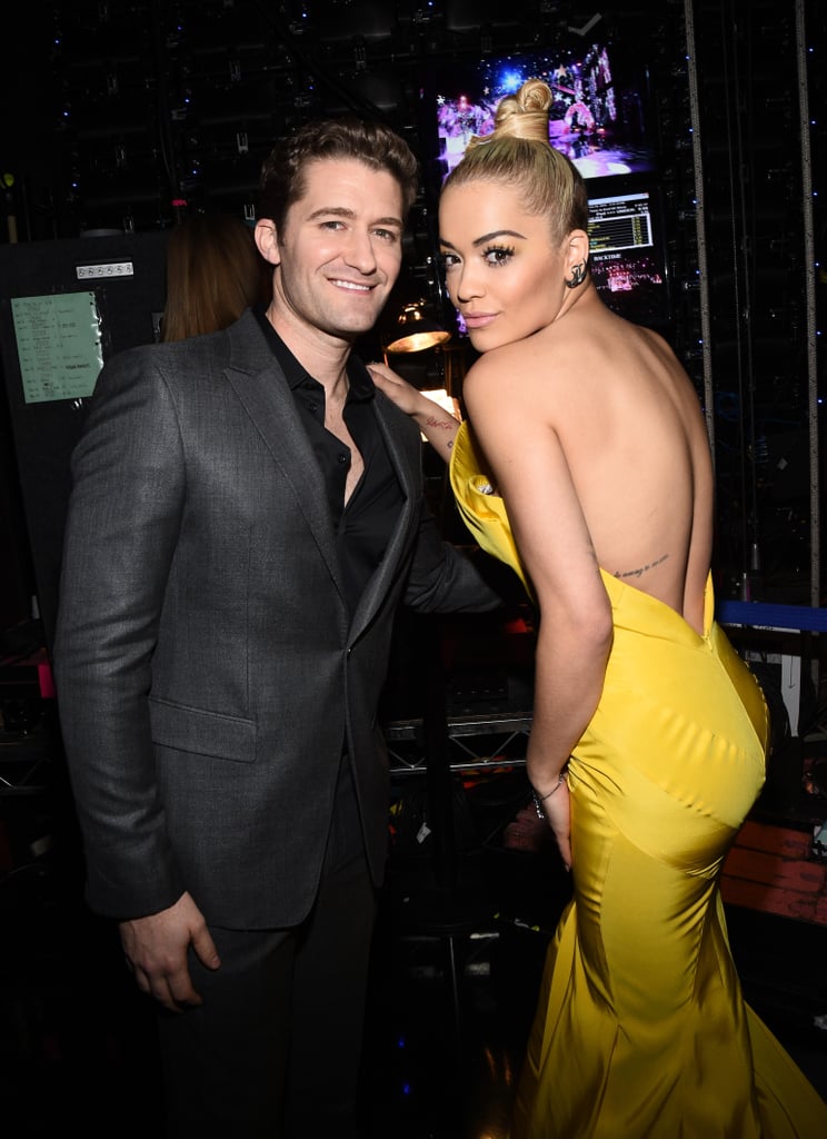Matthew Morrison And Rita Ora The Best Amas Moments You Didn T See On Tv Popsugar Celebrity Uk Photo 4