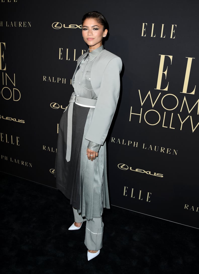 Zendaya Wears Peter Do at Elle Women in Hollywood Event | POPSUGAR Fashion