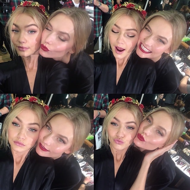 And Played Around Backstage With Karlie Kloss