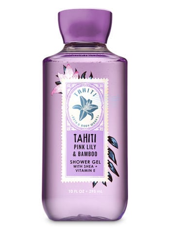 Bath and Body Works Pink Lily and Bamboo Shower Gel