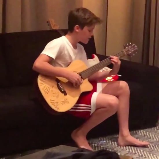 Victoria Beckham Shares Video of Cruz Singing Justin Bieber