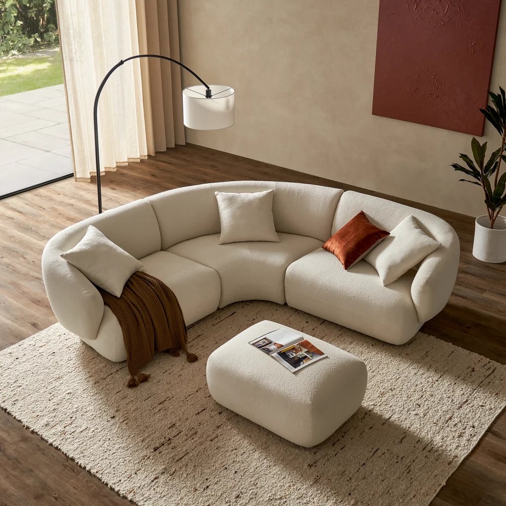 Castlery Auburn Performance Fabric Sectional Sofa