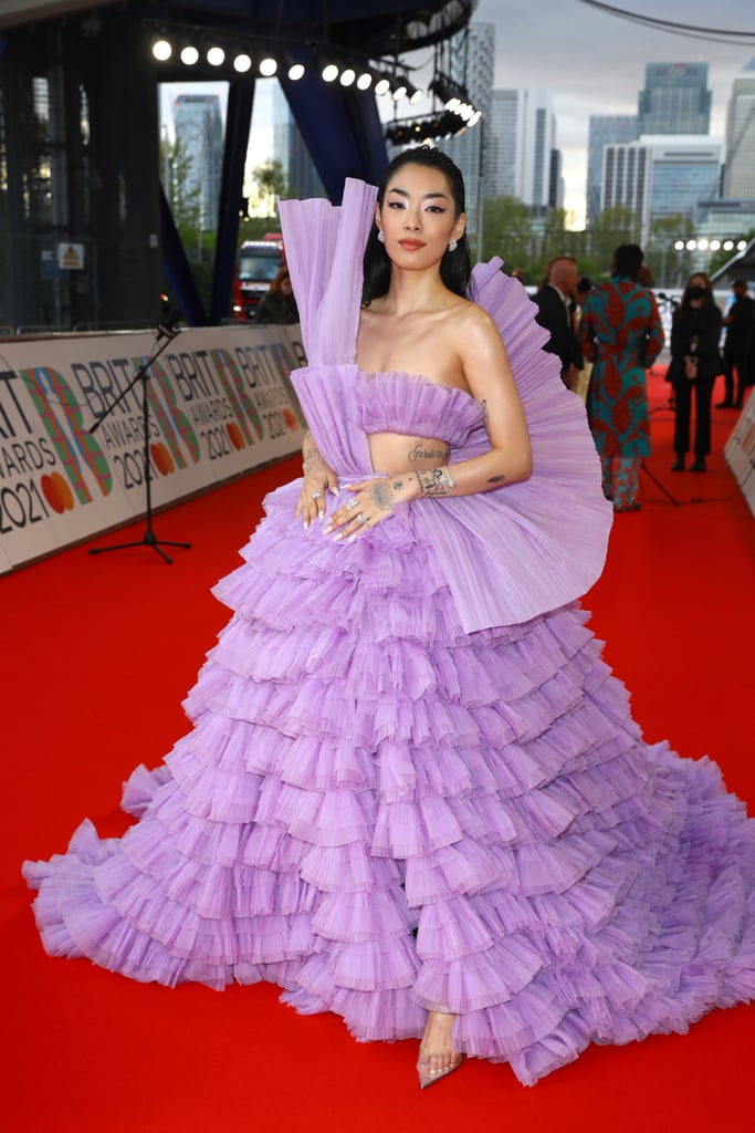 Rina Sawayama at the 2021 BRIT Awards