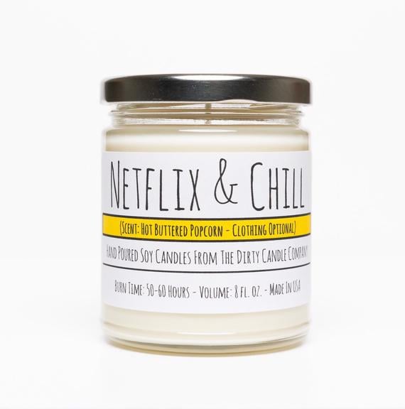 Netflix & Chill Candle