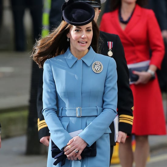 Kate Middleton Wears a Diamond Brooch | 2016