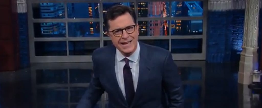 Stephen Colbert Talks Donald Trump's Meryl Streep Tweets