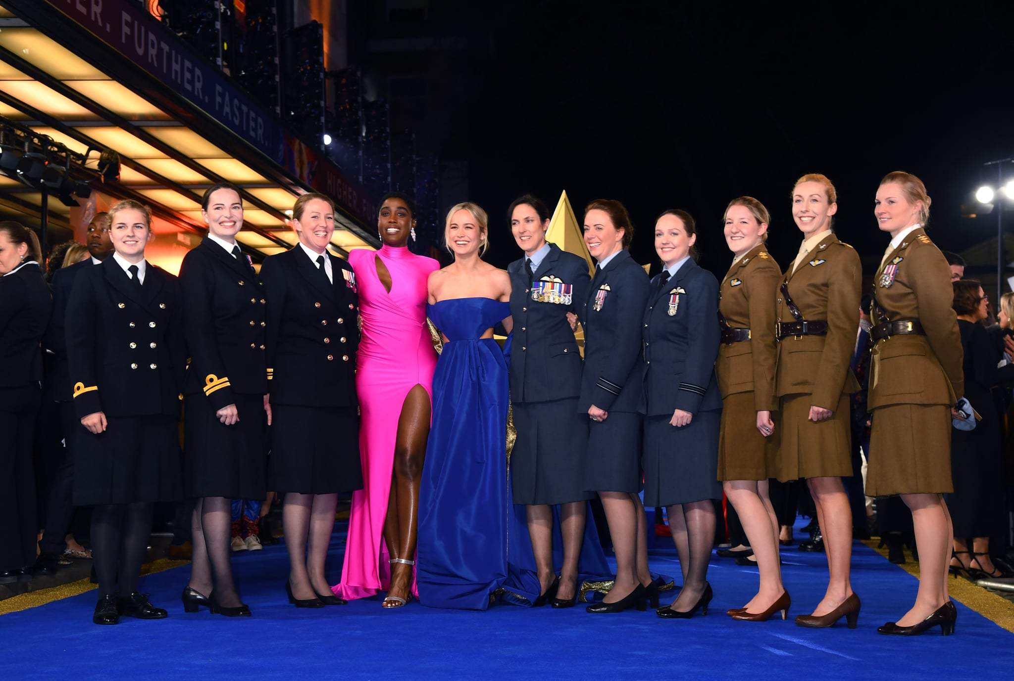 Brie Larson At Captain Marvel London Premiere February 2019 Popsugar Celebrity