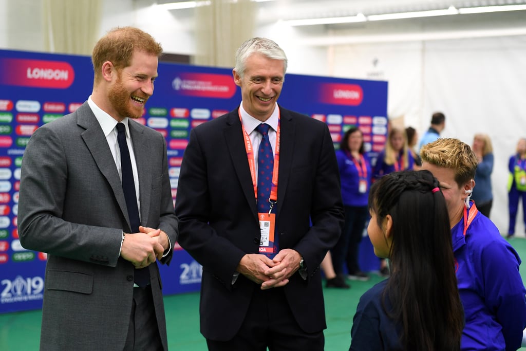 Prince Harry at Opening of Cricket World Cup 2019