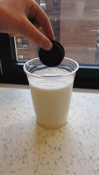 You know the perfect amount of time to leave Oreos in milk without them getting too soggy.