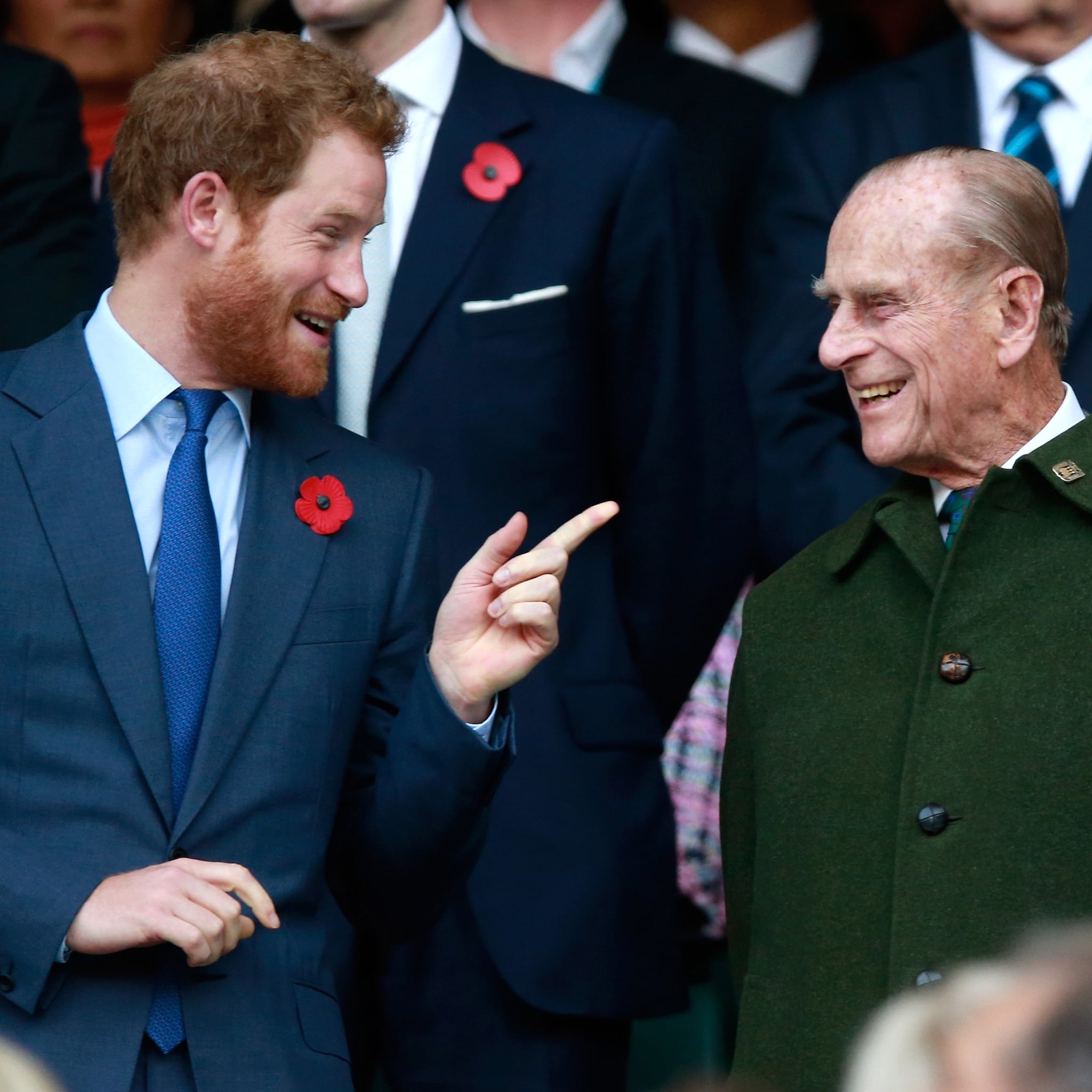 Prince Harry And Prince Philip Pictures Popsugar Celebrity