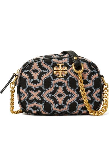 Tory Burch Kira Jacquard Camera Bag