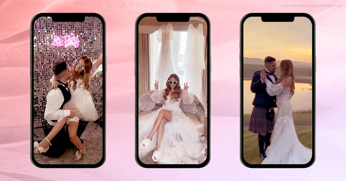 The newest must have for the most elite weddings - content creators