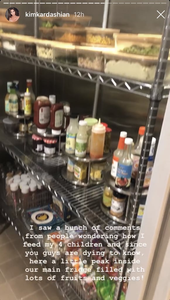 Kim's Meal Prep Inside the Fridge For Her Family