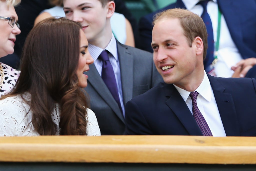 Kate Middleton and Prince William at Wimbledon 2014