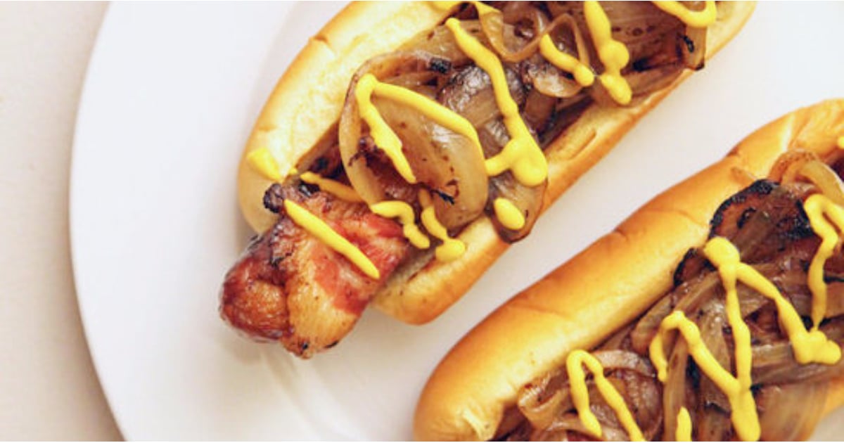 Bacon-Wrapped Hot Dogs Cooked in the Oven | POPSUGAR Food