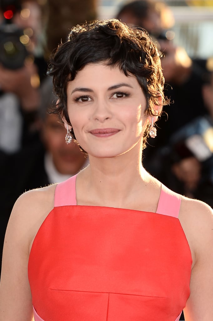 queen of gamine style audrey tautou's choppy pixie has been