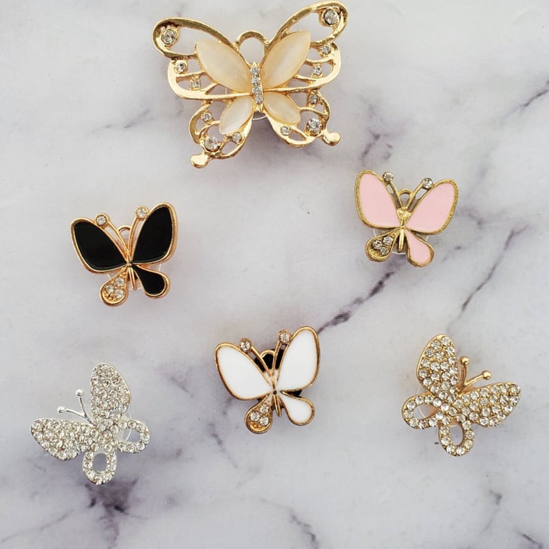 Bling Butterfly Shoe Accessories